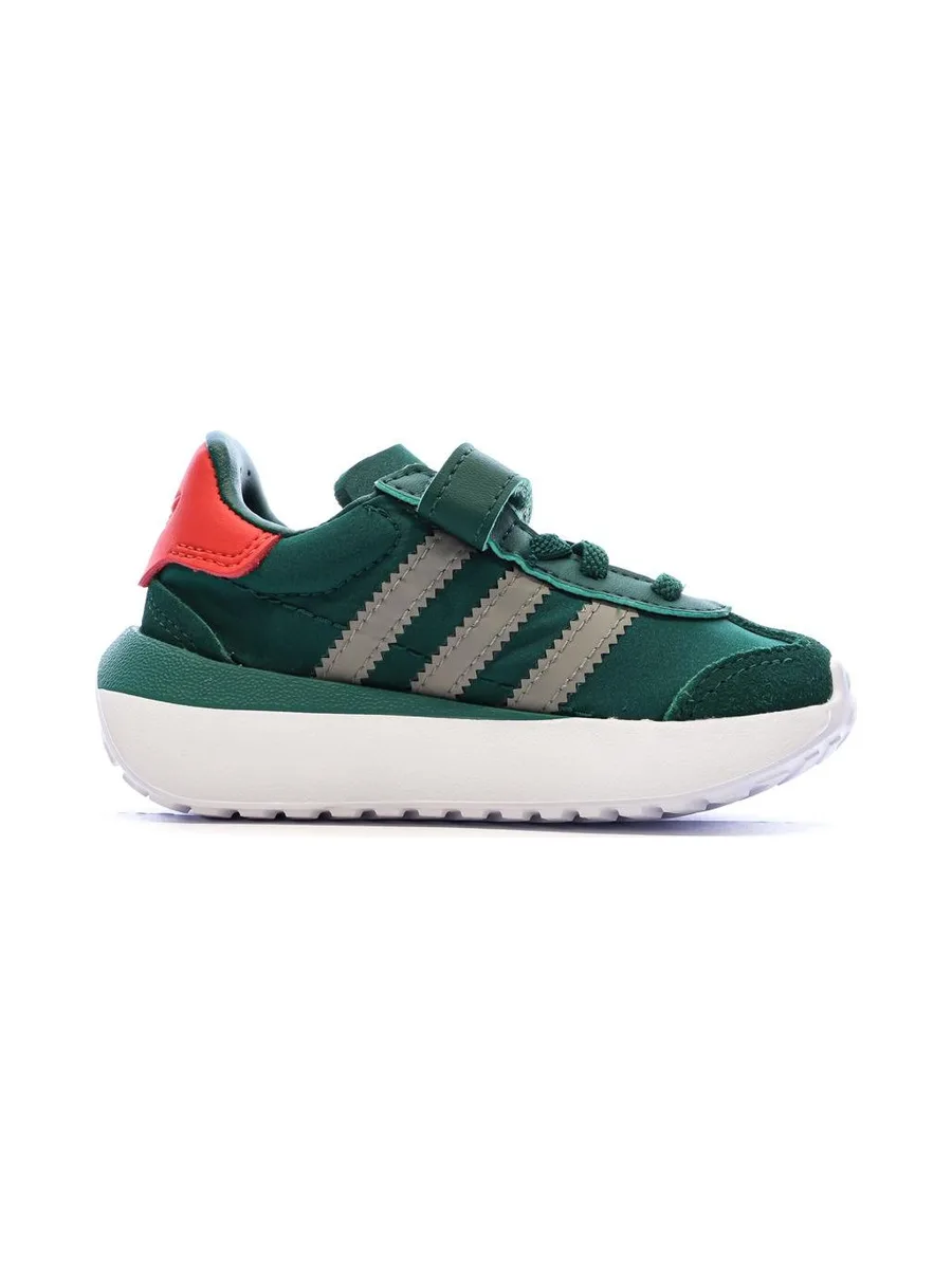 Baskets Vertes Garçon Adidas Country 3