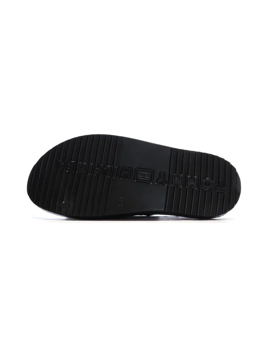 Sandales Noir Femme Tommy Hilfiger Light Double 6