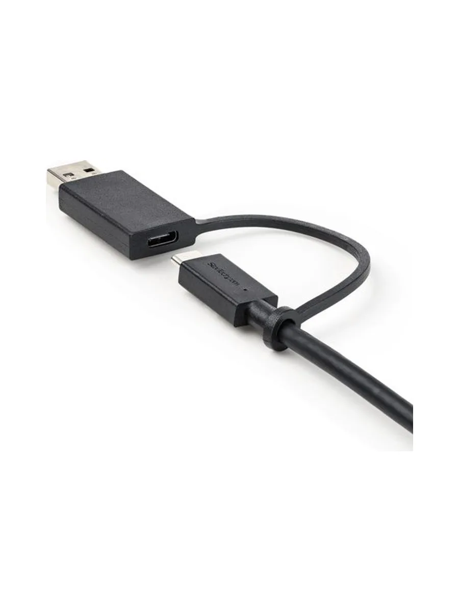 3ft Hybrid USB-C Cable w/USB-A Adapter 6