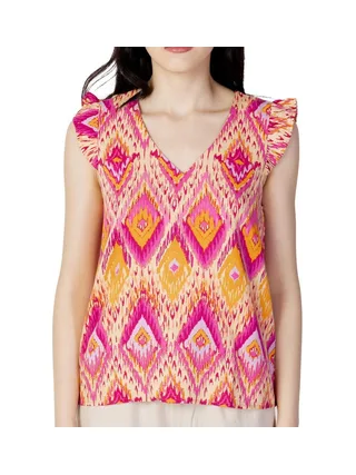 T-Shirt Rose/Orange Femme Only Alma Life 1