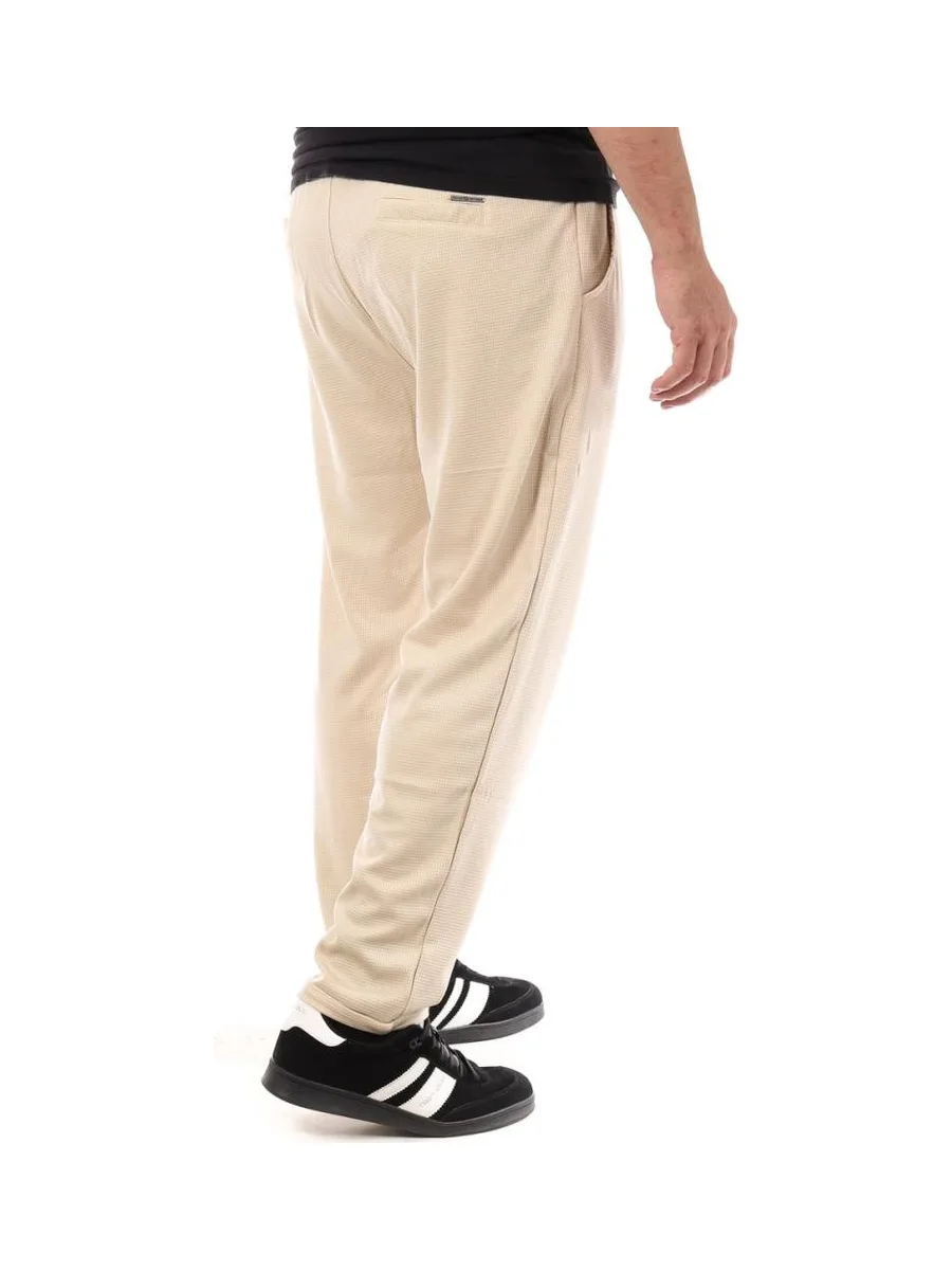 Pantalon Toile Beige Homme Paname Brothers Poly 2