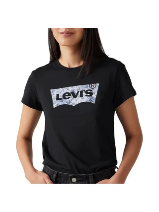 T-Shirt Noir Femme Levi's The Perfect Blacks 1