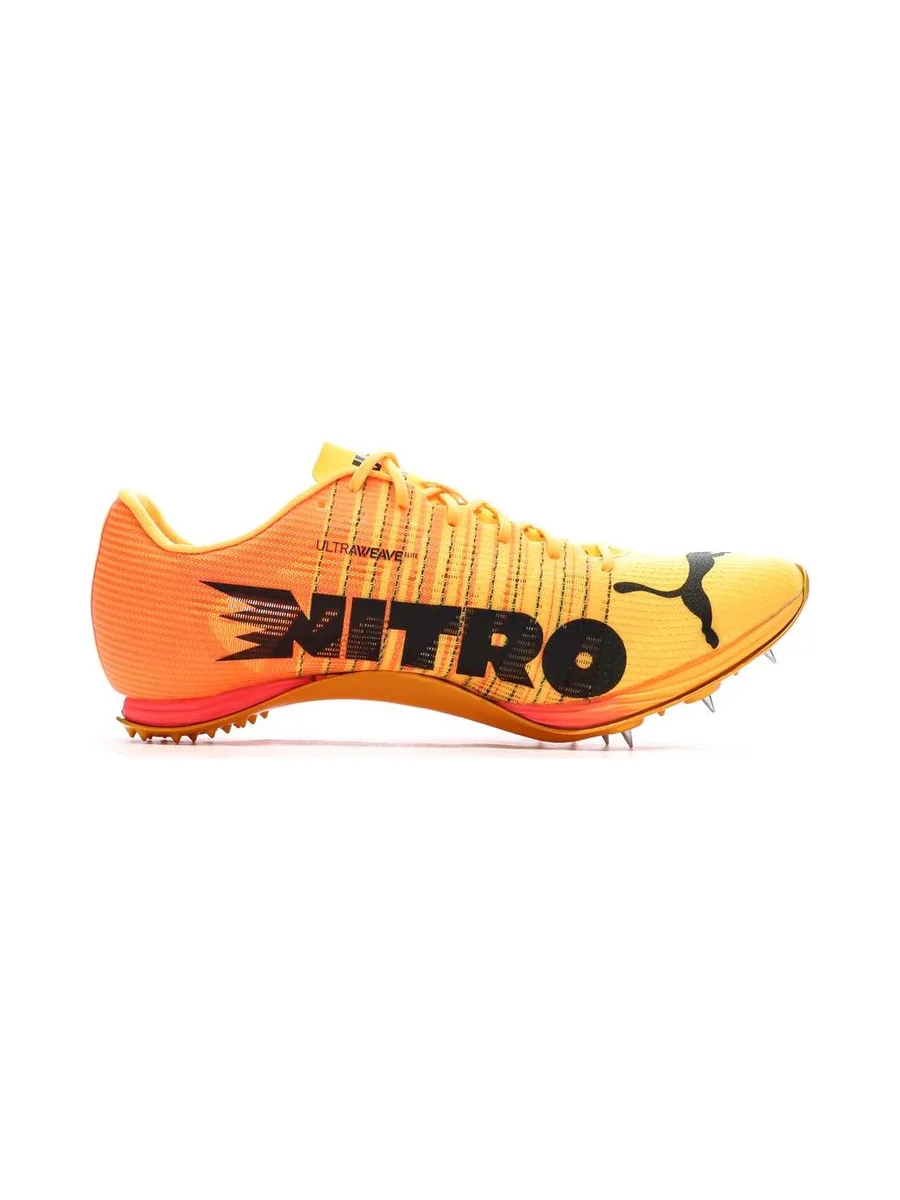 Chaussures d’athlétisme à crampons Orange Mixte Puma evoSPEED 400 NITRO™ Elite 2 3