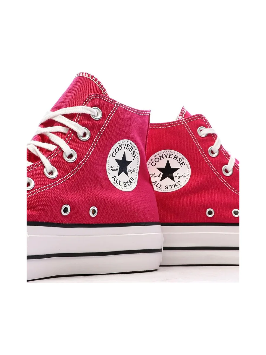 Baskets Roses Femme Converse Chuck Taylor All Star Lifts 7