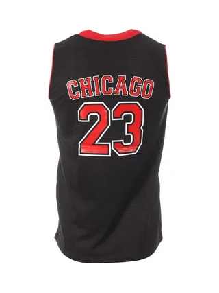 Chicago 23 Maillot de basketball Noir Homme Sport Zone 2