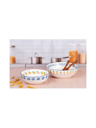 Saladier NAPOLI Ø23,5cm et Ø28cm - 2 pièces - Agrume 2