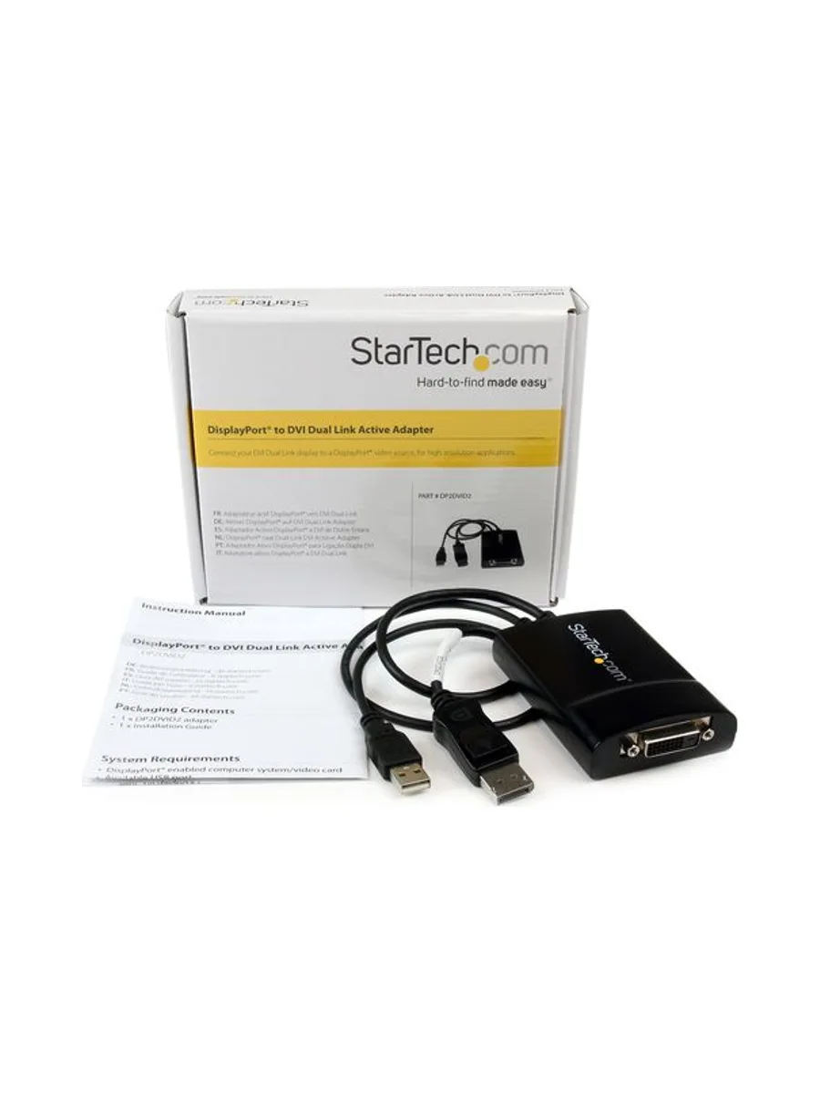 DP to DVI Dual Link Active Adapter 5
