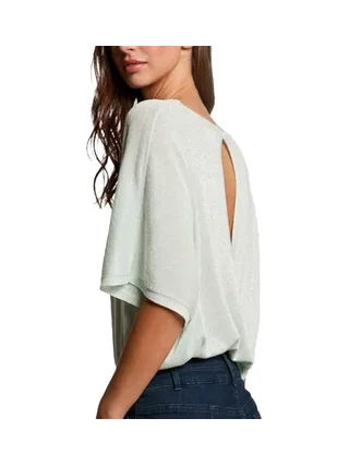 T-Shirt Vert Femme Morgan MDIX 2