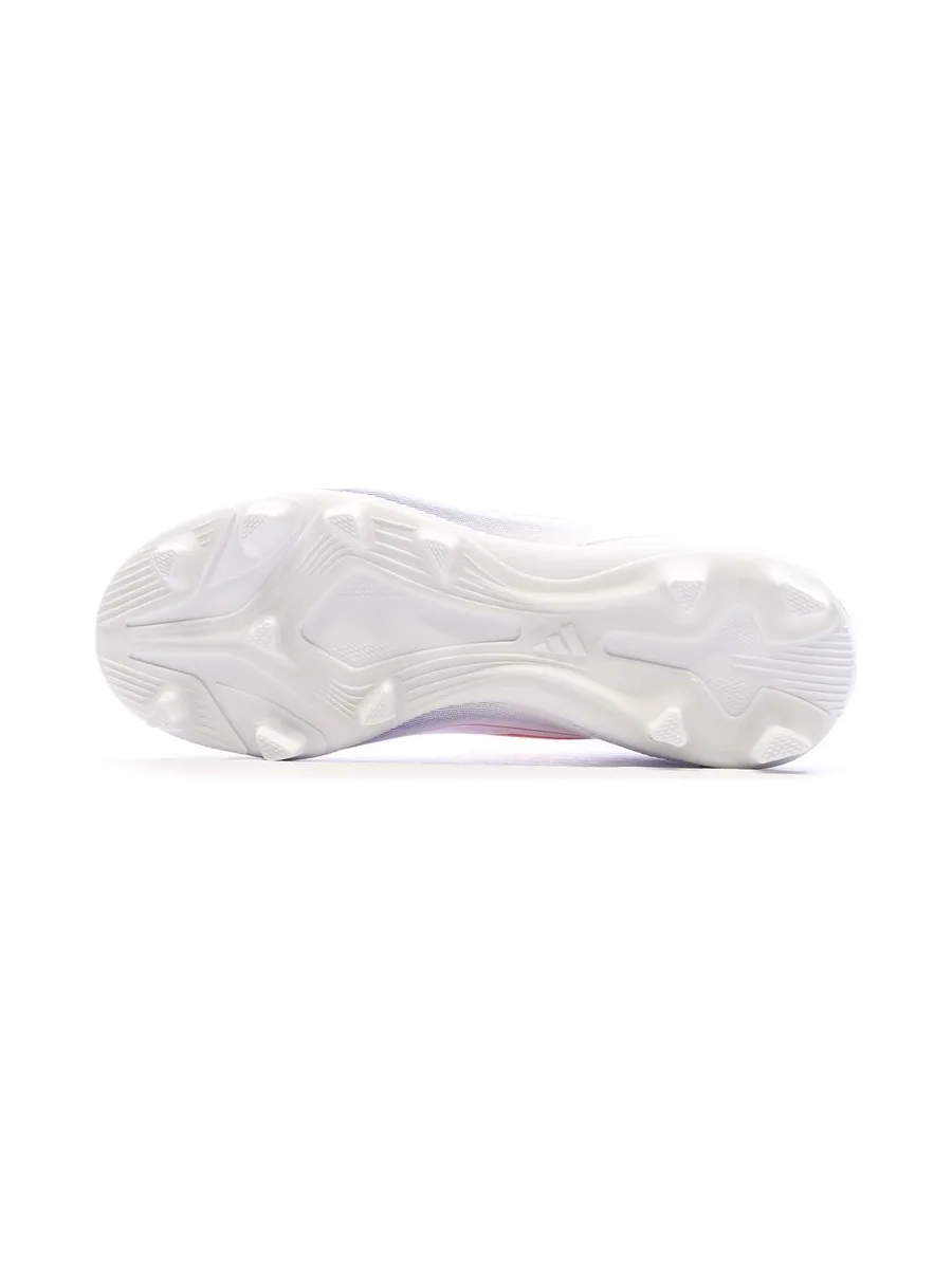 Chaussures de football Blanches/Bleu Garçon Adidas F50 Club Fxg 6