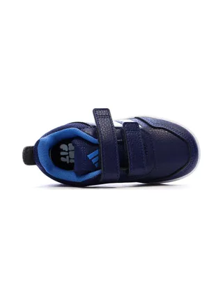 Baskets Bleu Marine/Bleu Enfant Adidas Tensaur KJ9762 4