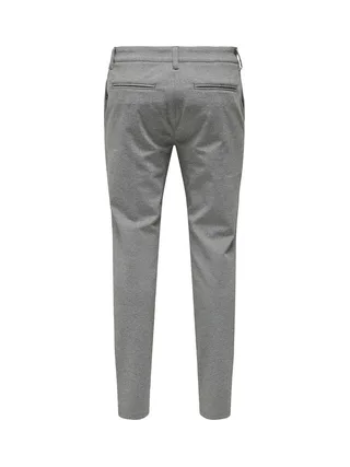 Pantalon fluide Gris Foncé Homme Only & Sons Thor 2