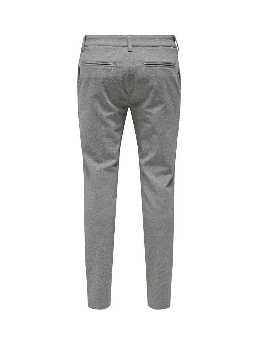 Pantalon fluide Gris Foncé Homme Only & Sons Thor 3