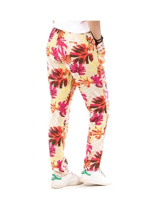 Pantalon Orange à fleurs Femme Only Nova Life 2