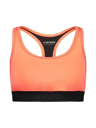 Brassière Orange/Noire Femme Le Coq Sportif Training 1
