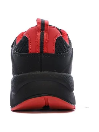 Baskets Noires/Rouge Garçon Kappa Logo Safir 2 3