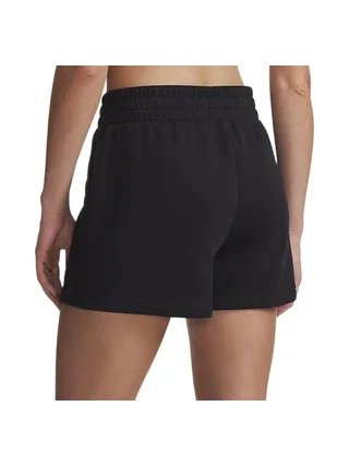 Short Noir Femme Under Armour Rival Fleece 2