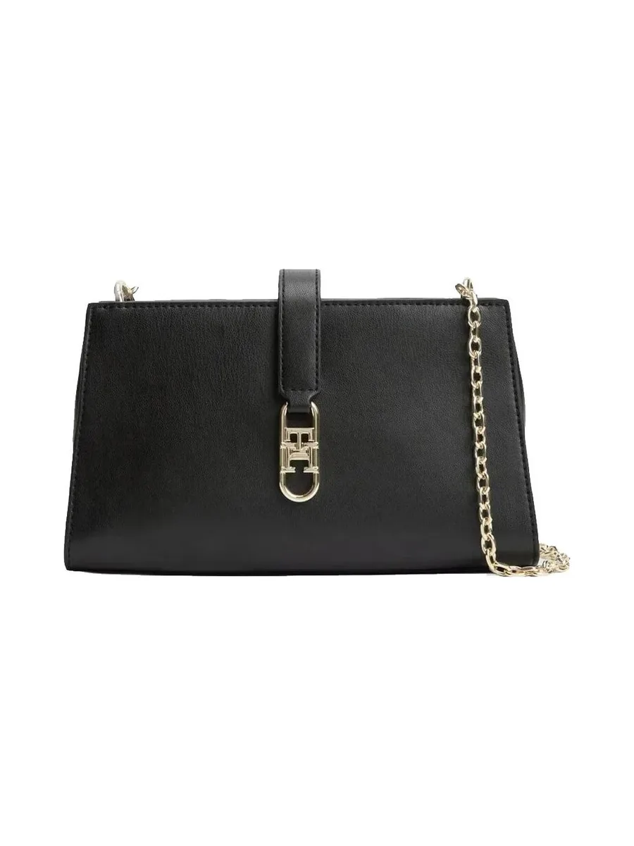 Sac à bandoulière Noir Femme Tommy Hilfiger Libre Chain Cross 2