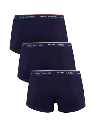 x3 Boxers Marine Homme Tommy Hilfiger Trunk 2
