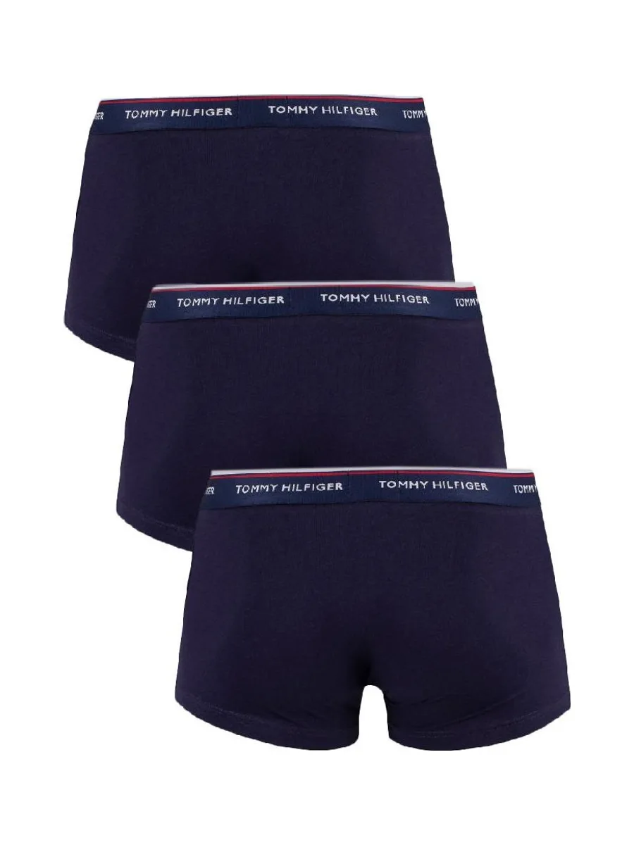 x3 Boxers Marine Homme Tommy Hilfiger Trunk 3