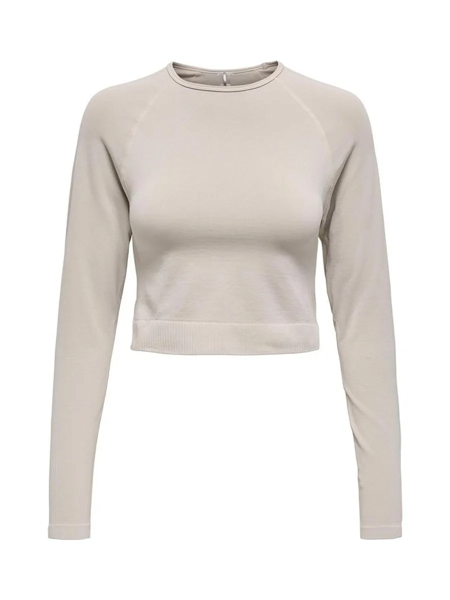 Top de sport Beige Femme Only Jiji Seam 2