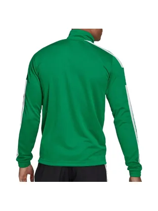 Sweat Zippé Vert Homme Adidas Sq21 2