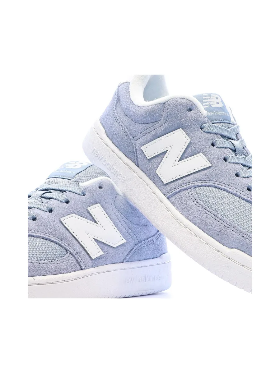 Baskets Bleu/Blanche Femme New Balance Bb80 8