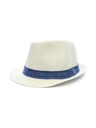 Chapeaux Blanc Fedora Via Lorenzo Trilby Ivoire 1