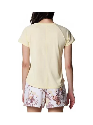 T-Shirt Jaune Femme Columbia Bogota 2