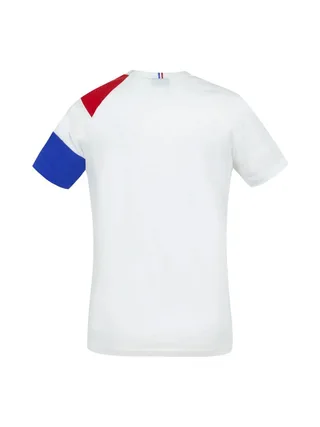 T-Shirt Blanc Garçon Le Coq Sportif Bat N°2 2