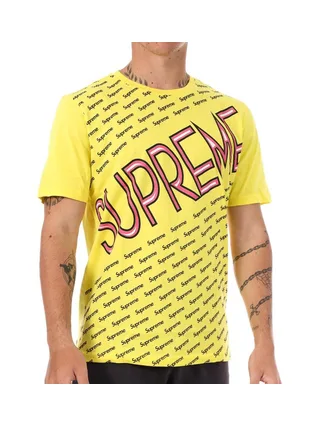 T-shirt Jaune Homme Supreme Grip Ingreen 1