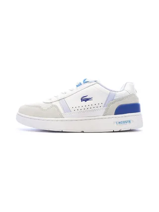 Baskets Blanches/Bleu Femme Lacoste Clip 124 1