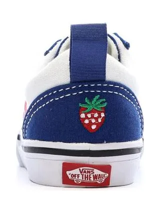 Baskets Bleu/Blanc/Rouge Garçon/Fille Vans Ward Slip 3