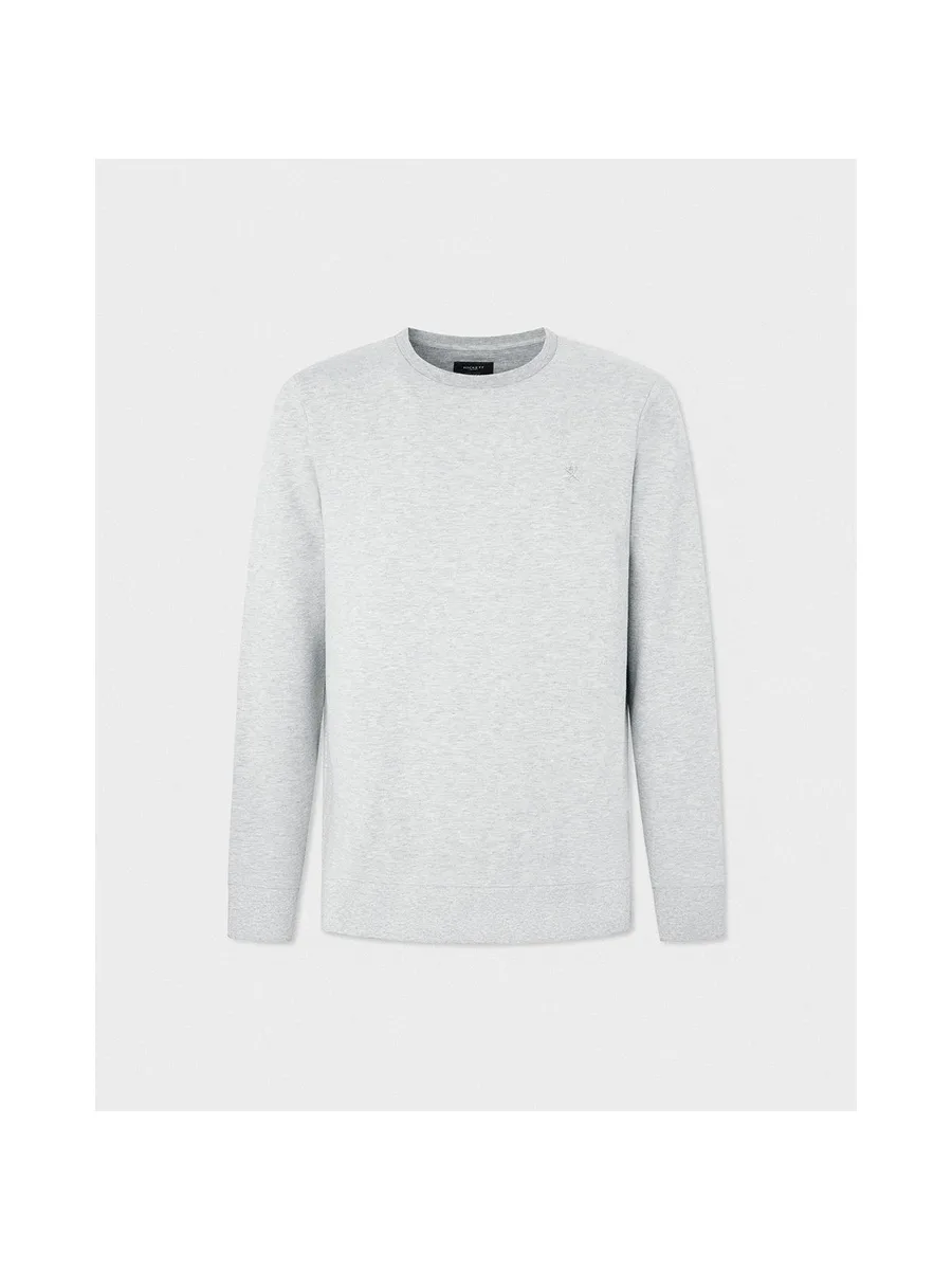 Sweat-shirt à col rond en maille double HACKETT 4