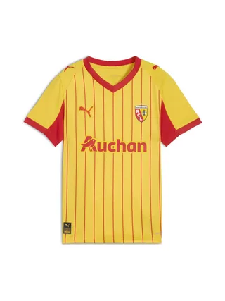 RCL Maillot de Football Jaune/Rouge Garçon Puma 25/26 1