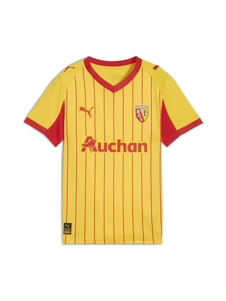 RCL Maillot de Football Jaune/Rouge Garçon Puma 25/26 2