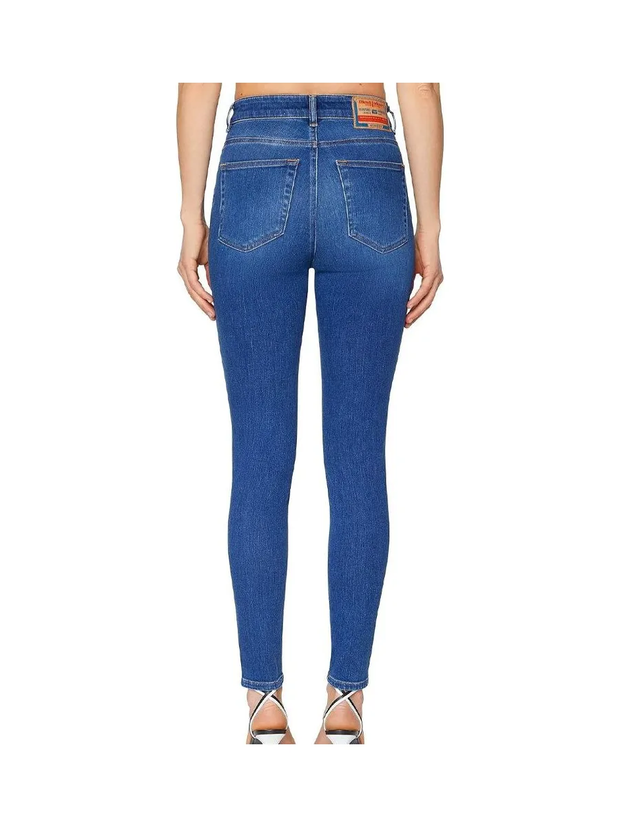 Jean Slim Bleu Femme Diesel Slandy21 2