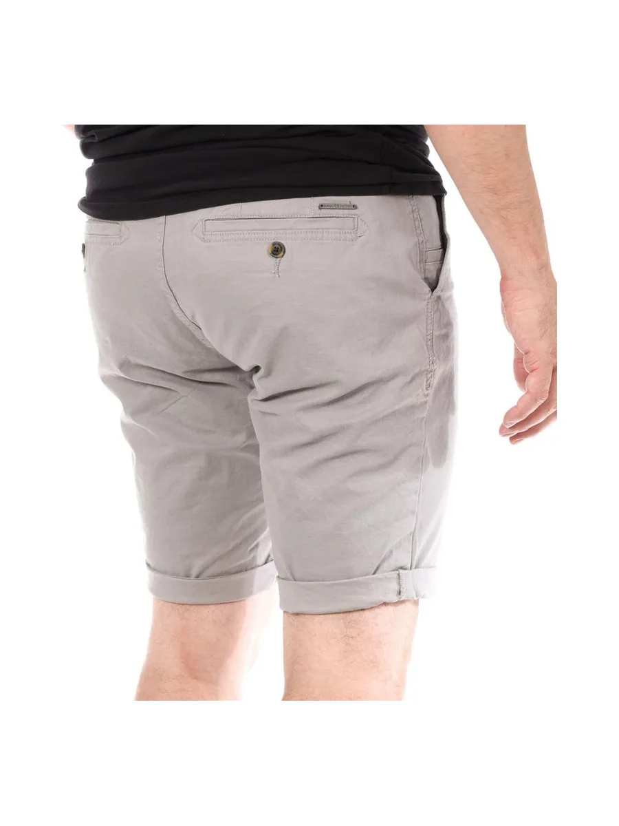 Short Gris Homme Paname Brothers Bermuda Chino 2