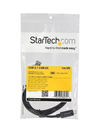 3ft USB C to A Cable - USB 3.1 10Gbps 6