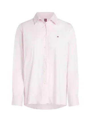 Chemise Rose Femme Tommy Hilfiger Ess Poplin Regular S 1