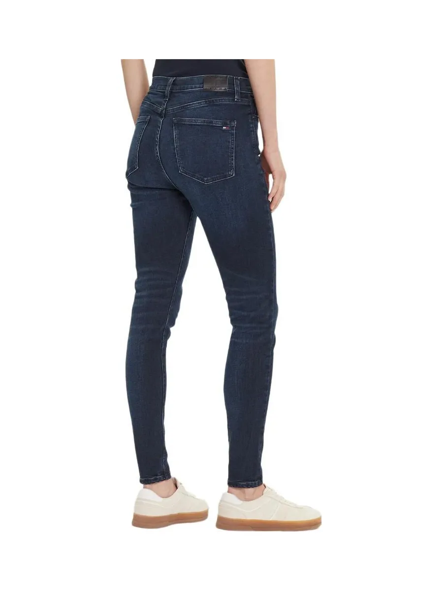 Jean Slim Bleu Femme Tommy Hilfiger Sylvia 3