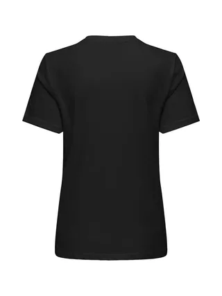 T-Shirt Noir Femme Only Stella 2