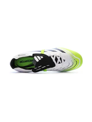 Chaussures de Foot Blanc/Jaune Adidas Predator League FT FG/MG 4