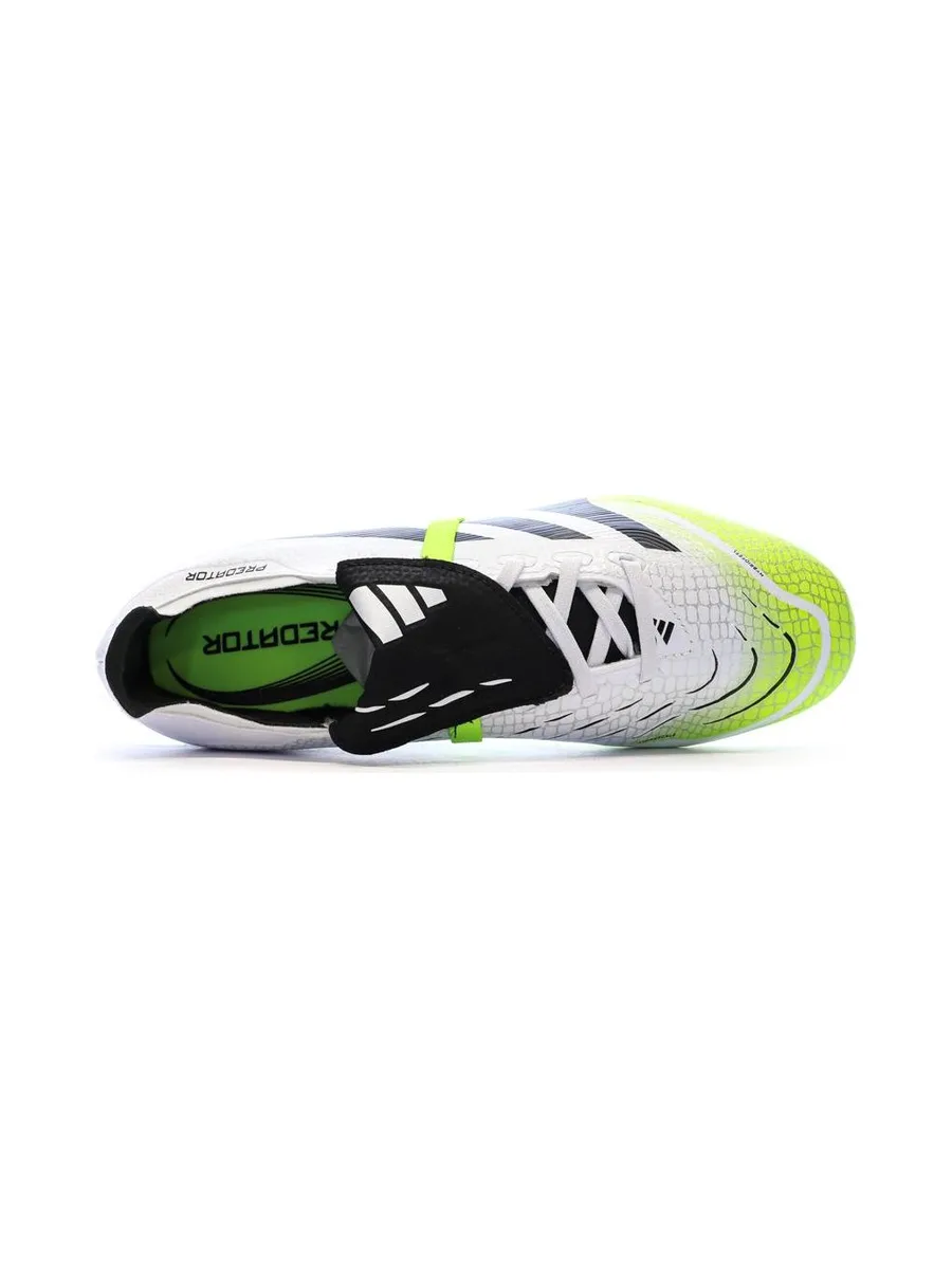 Chaussures de Foot Blanc/Jaune Adidas Predator League FT FG/MG 5