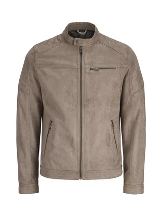 Veste Suédine Beige Homme Jack & Jones Tano1 3