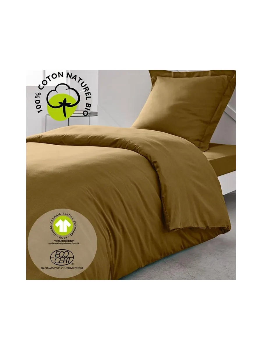Housse de Couette Ocre Today 140x200 3