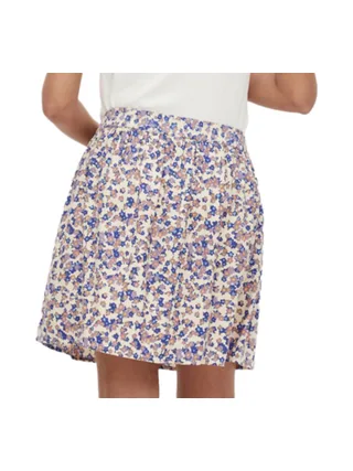Jupe Beige/Violette Femme Mamalicious Celia 2
