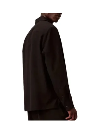 Chemise Noire Homme Calvin Klein Jeans Solids 2