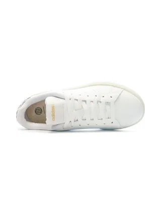 Baskets Blanches/Léopard Femme Adidas Advantage 4
