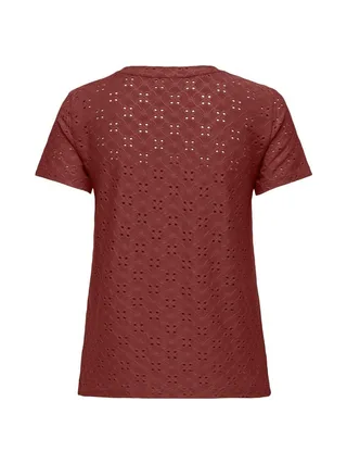 T-shirt Rouge Femme JDY Cathinka 2