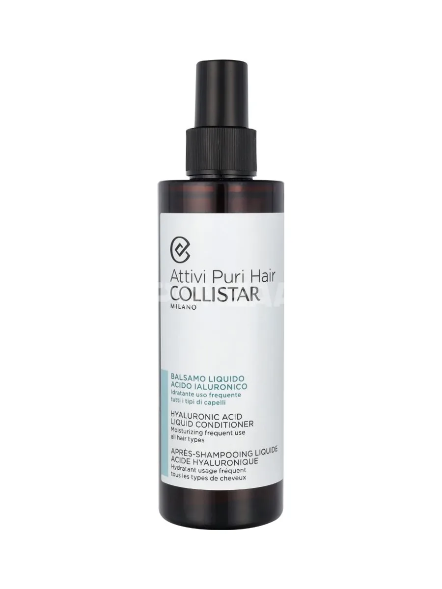 Collistar Attivi Puri Hyaluronic Acid Liquid Conditioner 200ml 1